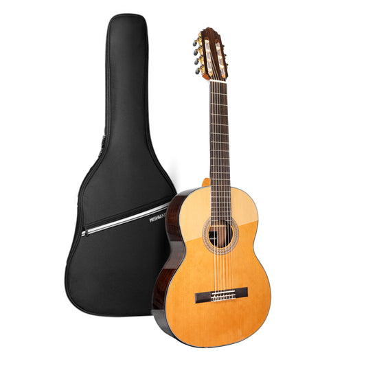 WISHMADE 7-String  Classical Guitar | Full Size Nylon Strings   Guitar for Adults | Guitar with  Gig bag