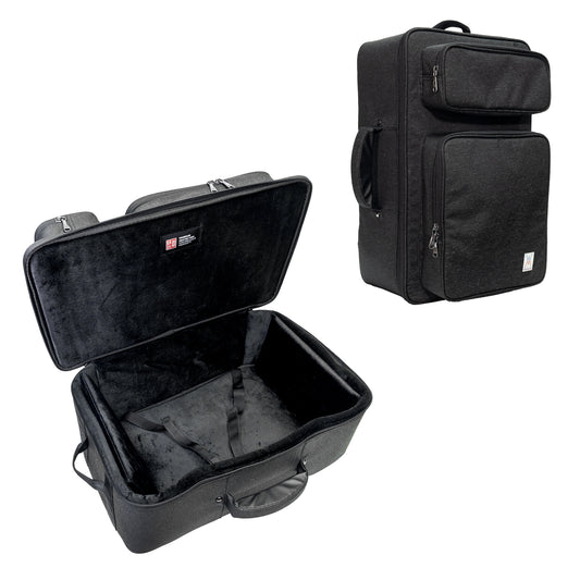Wishmade AD100 Harmonium Cases With Handle,Waterproof and shock-resistant & Extra-large pocket